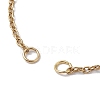 Adjustable 304 Stainless Steel Cable Chains Bracelets Making AJEW-JB01216-01-2
