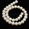 Grade AAA Natural Cultured Freshwater Pearl Beads Strands PEAR-L001-G-13-3