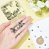 2 Strands Natural Green Rutilated Quartz Beads Strands G-NB0004-73-3