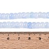 Ombre Effect Dyed Glass Beads Strands X-GLAA-Q106-05A-A15-4