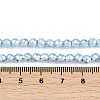Baking Paint Electroplated Synthetic Non-magnetic Hematite Beads Strands G-H072-A01-01A-4