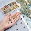 120 Sets 6 Colors Alloy Rhinestones Rivets FIND-WR0003-09-5