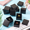 Rhombus Textured Cardboard Ring Gift Storage Boxes CON-TAC0001-07C-7