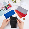 Fingerinspire 10Pcs 5 Colors Ribbing Pattern Polyester Oversleeves FIND-FG0001-66-3