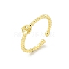 Brass Cup Peg Open Cuff Ring Settings KK-G518-02G-02-1