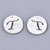 Natural Freshwater Shell Charms X-SHEL-S276-119T-2