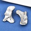 304 Stainless Steel Nuggets Stud Earrings EJEW-K268-77P-2