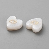 5Pcs Natural White Shell Beads LS-BSHE-TAC0004-02F-2
