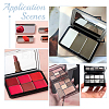 80Pcs 4 Styles Rectangle Aluminum & 20Pcs Square Iron Empty Palette Pans FIND-PH0020-97-6