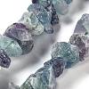 Raw Rough Natural Fluorite Beads Strands G-P528-A08-01-1