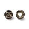 Tibetan Style Alloy Beads X-FIND-Q094-38AB-2