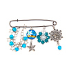 Non-Tarnish 304 Stainless Steel Safety Pins Brooch Findings STAS-I673-05P-3
