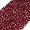 Dyed Imitation Gemstone Glass Beads Strands GL-Z001-03B-03-1