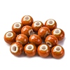 Bright Glazed Porcelain Beads PORC-D300-A41-1