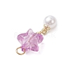 Transparent Acrylic Pendants PALLOY-JF04765-5