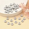 Brass Grade A Rhinestone Spacer Beads RSB036NF-03-2