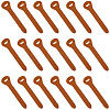 24Pcs Cowhide Zipper Puller Head PURS-GF0001-09B-6