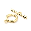 Brass Toggle Clasps KK-G416-28G-2