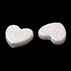 UV Plating Opaque Acrylic Beads X1-SACR-L005-13A-2