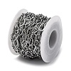 304 Stainless Steel Oval Link Chains CHS-B006-13P-2