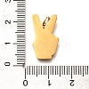 Pride 304 Stainless Steel Enamel Pendants LS-STAS-B079-01G-11-3