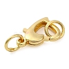 Brass Lobster Claw Clasps KK-A230-01B-G-2