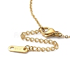 304 Stainless Steel Envelope Locket Necklaces NJEW-H024-04G-02-3