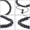 Adjustable Nylon Cord Braided Bead Bracelets BJEW-F369-B11-4