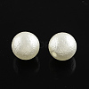 ABS Plastic Imitation Pearl Round Beads SACR-Q105-26A-1