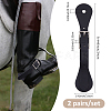2 Pairs Leather Spur Straps FIND-FH0011-13-2