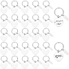 30Pcs Stainless Steel Keychain KEYC-BBC0001-01-1