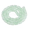 Transparent Crackle Glass Beads Strands GLAA-NH0001-04-A09-3