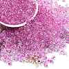 6/0 Spray Paint Fringe Glass Seed Beads SEED-H003-11J-1