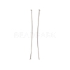 Brass Flat Head Pins KK-WH0058-03D-P-1