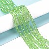 Electroplate Glass Beads Strands EGLA-A034-T4mm-L17-4