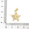 Brass Micro Pave Cubic Zirconia Pendants KK-D317-073G-3