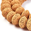 Natural Lava Rock Beads Strands G-I220-17A-05-2