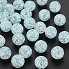 Transparent Crackle Acrylic Beads MACR-S373-66B-N11-1