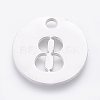 Non-Tarnish 304 Stainless Steel Pendants X-STAS-F233-08-P-2