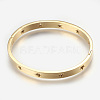 304 Stainless Steel Bangles BJEW-P192-13G-2