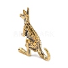Brass Kangaroo Display Decorations KK-D370-07AG-2