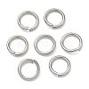 Non-Tarnish 304 Stainless Steel Open Jump Rings X-STAS-R065-38-1