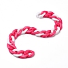 Handmade Acrylic Twisted Chains AJEW-JB00694-2