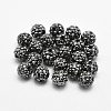 Handmade Polymer Clay Rhinestone Beads RB-L030-18A-8mm-1