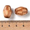Schima Wood Carved European Beads WD-CBACBB7-01A-3