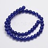 Natural & Dyed Malaysia Jade Bead Strands X-G-A146-8mm-A22-2