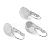 Tarnish Resistant 304 Stainless Steel Leverback Earring Findings X-KK-H152-08A-P-1