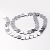 Electroplate Non-magnetic Synthetic Hematite Bead Strands G-F300-23E-01-2