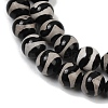 Tibetan Style dZi Beads Strands G-U022-A01-8mm-4