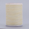 Round Waxed Polyester Cord YC-G006-01-1.0mm-16-1